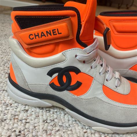 chanel sneakers hoog oranje|chanel shoes canada.